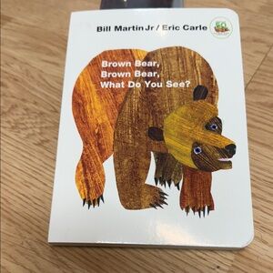 Brown Bear What Do You See Board Book Eric Carle NWT Gift